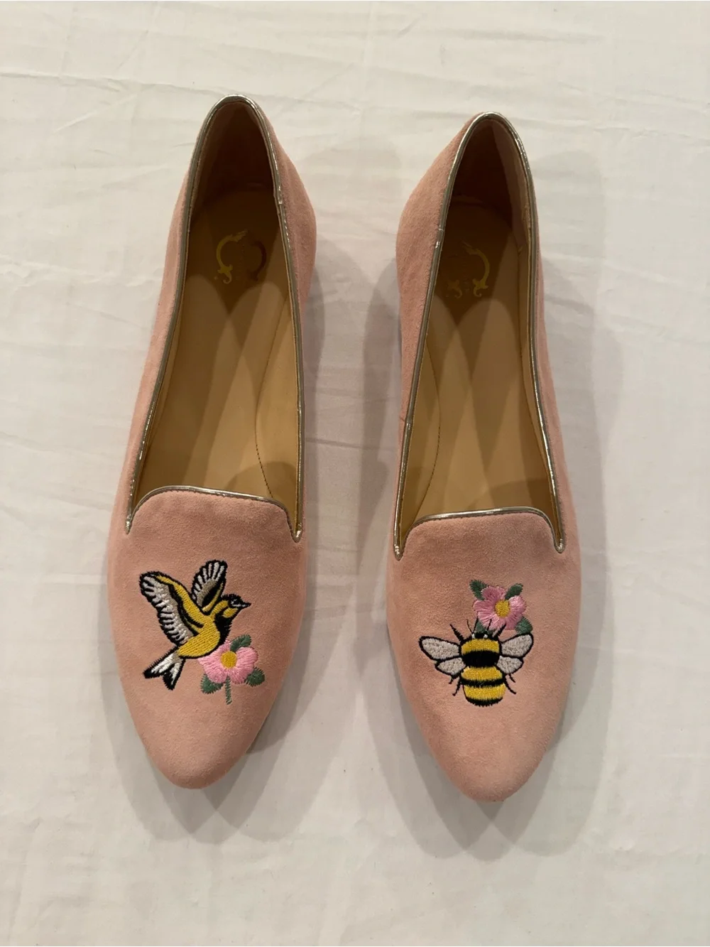 C. Wonder pink suede